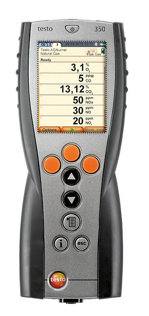 Testo 350 0632 3511 Газоанализатор, Детектор газа